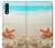 S3212 シーシェルズ・ヒトデ・ビーチ Sea Shells Starfish Beach Samsung Galaxy A50 バックケース、フリップケース・カバー