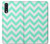 S1723 ミントシェブロンジグザグ Mint Chevron Zigzag Samsung Galaxy A70 バックケース、フリップケース・カバー