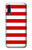 S2364 赤と白のストライプ Red and White Striped Samsung Galaxy A70 バックケース、フリップケース・カバー