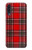 S2374 タータンレッドパターン Tartan Red Pattern Samsung Galaxy A70 バックケース、フリップケース・カバー