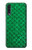 S2704 グリーンフィッシュスケールパターングラフィック Green Fish Scale Pattern Graphic Samsung Galaxy A70 バックケース、フリップケース・カバー
