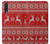 S2835 クリスマス トナカイ パターン Christmas Reindeer Knitted Pattern Samsung Galaxy A70 バックケース、フリップケース・カバー