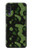 S2877 グリーンスネークスキン グラフィックプリント Green Snake Skin Graphic Printed Samsung Galaxy A70 バックケース、フリップケース・カバー
