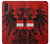 S3004 オーストリアサッカー Football Soccer Austria Flag Samsung Galaxy A70 バックケース、フリップケース・カバー