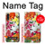 S3205 レトロ花 Retro Art Flowers Samsung Galaxy A70 バックケース、フリップケース・カバー