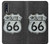 S3207 ルート66サイン Route 66 Sign Samsung Galaxy A70 バックケース、フリップケース・カバー