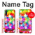 S3292 カラフルディスコスター Colourful Disco Star Samsung Galaxy A70 バックケース、フリップケース・カバー
