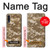 S3294 陸軍砂漠タンコヨーテカモ迷彩 Army Desert Tan Coyote Camo Camouflage Samsung Galaxy A70 バックケース、フリップケース・カバー