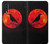 S3328 カラス赤い月 Crow Red Moon Samsung Galaxy A70 バックケース、フリップケース・カバー