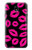 S2933 ピンクの唇のキス Pink Lips Kisses on Black Samsung Galaxy J7 (2018) バックケース、フリップケース・カバー
