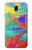 S2942 ブラシ絵画 Brush Stroke Painting Samsung Galaxy J7 (2018) バックケース、フリップケース・カバー