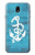 S3053 マリンアンカー Marine Anchor Blue Samsung Galaxy J7 (2018) バックケース、フリップケース・カバー