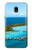 S0844 ボラボラ島 Bora Bora Island Samsung Galaxy J3 (2018) バックケース、フリップケース・カバー
