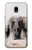S3142 アフリカゾウ African Elephant Samsung Galaxy J3 (2018) バックケース、フリップケース・カバー