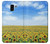 S0232 ひまわり Sunflower Samsung Galaxy J6 (2018) バックケース、フリップケース・カバー