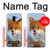 S0417 狐 Fox Samsung Galaxy J6 (2018) バックケース、フリップケース・カバー