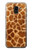 S0422 キリンの皮 Giraffe Skin Samsung Galaxy J6 (2018) バックケース、フリップケース・カバー