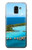 S0844 ボラボラ島 Bora Bora Island Samsung Galaxy J6 (2018) バックケース、フリップケース・カバー