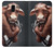 S1271 クレイジー牛 Crazy Cow Samsung Galaxy J6 (2018) バックケース、フリップケース・カバー