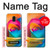 S1671 虹色のバラ Rainbow Colorful Rose Samsung Galaxy J6 (2018) バックケース、フリップケース・カバー