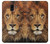 S2870 ライオン Lion King of Beasts Samsung Galaxy J6 (2018) バックケース、フリップケース・カバー