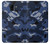 S2959 海軍迷彩 Navy Blue Camo Camouflage Samsung Galaxy J6 (2018) バックケース、フリップケース・カバー