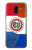 S3017 パラグアイの旗 Paraguay Flag Samsung Galaxy J6 (2018) バックケース、フリップケース・カバー