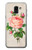 S3079 ピンクローズ Vintage Pink Rose Samsung Galaxy J6 (2018) バックケース、フリップケース・カバー