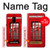 S0058 ロンドン〔イギリス〕の赤い電話ボックス Classic British Red Telephone Box Samsung Galaxy A8 (2018) バックケース、フリップケース・カバー