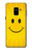 S1146 スマイル黄色の日 Yellow Sun Smile Samsung Galaxy A8 (2018) バックケース、フリップケース・カバー