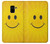S1146 スマイル黄色の日 Yellow Sun Smile Samsung Galaxy A8 (2018) バックケース、フリップケース・カバー