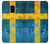 S2990 スウェーデンサッカー Sweden Football Soccer Flag Samsung Galaxy A8 (2018) バックケース、フリップケース・カバー