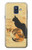 S3229 ヴィンテージ猫ポスター Vintage Cat Poster Samsung Galaxy A6 (2018) バックケース、フリップケース・カバー