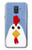 S3254 鶏の漫画 Chicken Cartoon Samsung Galaxy A6 (2018) バックケース、フリップケース・カバー