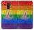 S2900 レインボーLGBTレズビアンプライド旗 Rainbow LGBT Lesbian Pride Flag Samsung Galaxy A6+ (2018), J8 Plus 2018, A6 Plus 2018  バックケース、フリップケース・カバー