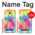 S1697 絞り染め カラフルなグラフィックプリント Tie Dye Colorful Graphic Printed Samsung Galaxy A5 (2017) バックケース、フリップケース・カバー