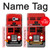 S2058 英国のダブルデッカーバスミニマリスト England British Double Decker Bus Minimalist Samsung Galaxy A5 (2017) バックケース、フリップケース・カバー