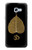 S2331 金の葉仏教 オームシンボル Gold Leaf Buddhist Om Symbol Samsung Galaxy A5 (2017) バックケース、フリップケース・カバー