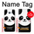 S2662 可愛いパンダ Cute Panda Cartoon Samsung Galaxy A5 (2017) バックケース、フリップケース・カバー