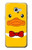 S2760 イエロー アヒル タキシード 漫画 Yellow Duck Tuxedo Cartoon Samsung Galaxy A5 (2017) バックケース、フリップケース・カバー