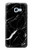 S2895 ブラックマーブルグラフィックプリント Black Marble Graphic Printed Samsung Galaxy A5 (2017) バックケース、フリップケース・カバー