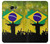S2981 ブラジルサッカー Brazil Football Soccer Map Flag Samsung Galaxy A5 (2017) バックケース、フリップケース・カバー