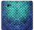 S3047 緑人魚のスケール Green Mermaid Fish Scale Samsung Galaxy A5 (2017) バックケース、フリップケース・カバー