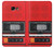 S3204 レッドカセットレコーダーグラフィック Red Cassette Recorder Graphic Samsung Galaxy A5 (2017) バックケース、フリップケース・カバー
