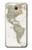 S0604 世界地図 World Map Samsung Galaxy J7 Prime (SM-G610F) バックケース、フリップケース・カバー
