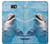S1291 イルカ Dolphin Samsung Galaxy J7 Prime (SM-G610F) バックケース、フリップケース・カバー