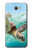 S1377 ウミガメ Ocean Sea Turtle Samsung Galaxy J7 Prime (SM-G610F) バックケース、フリップケース・カバー