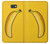 S2294 バナナ Banana Samsung Galaxy J7 Prime (SM-G610F) バックケース、フリップケース・カバー