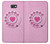 S2847 ピンクロータリー電話 Pink Retro Rotary Phone Samsung Galaxy J7 Prime (SM-G610F) バックケース、フリップケース・カバー