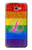 S2900 レインボーLGBTレズビアンプライド旗 Rainbow LGBT Lesbian Pride Flag Samsung Galaxy J7 Prime (SM-G610F) バックケース、フリップケース・カバー